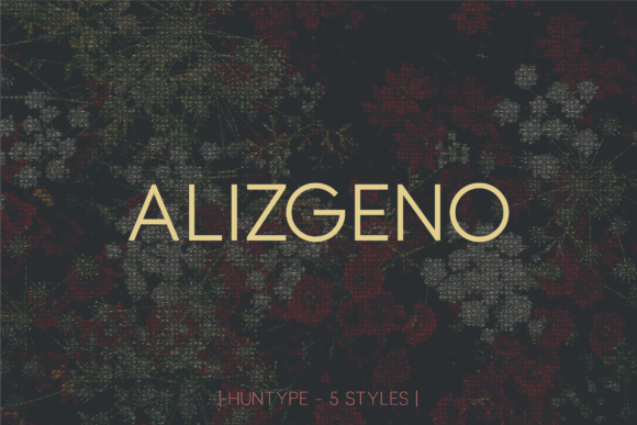 Alizgeno: The Modern Sans Serif Typeface for Editorial Design