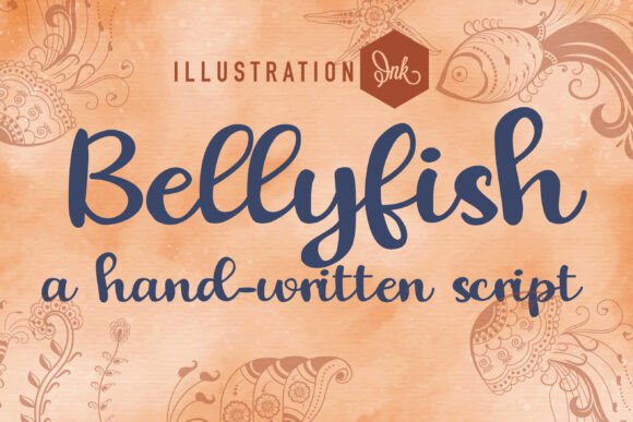 Bellyfish: A Hand-Crafted Script Typeface for Editorial Design
