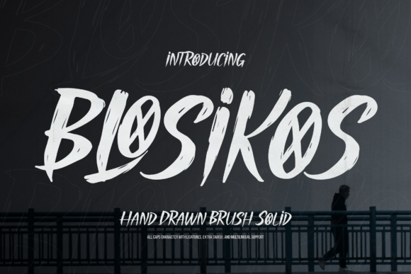 Blosikos: A Bold Script Amp for Editorial Design and Brand Identity
