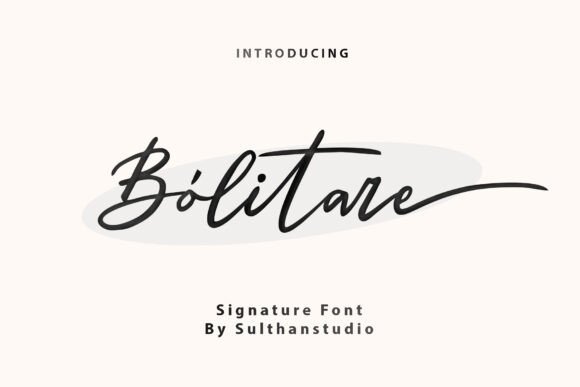 Bolitare: The Handwritten Typeface That Elevates Campaign Visuals