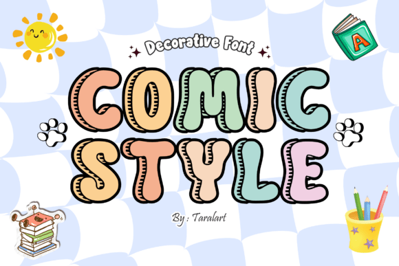 Comicstyle Regular: The Playful Typeface for High-Energy Campaigns