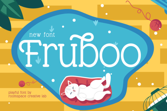 Fruboo: A Bold Serif Typeface for Engaging Editorial Design