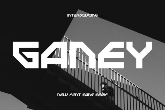 Ganey: The Bold Sans Serif Typeface for Scroll-Stopping Marketing