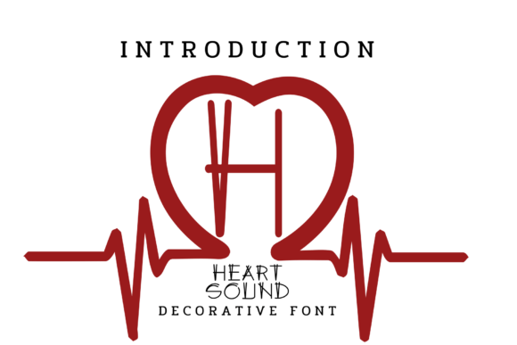 Heart Sound: A Bold Decorative Typeface for Modern Editorial Design