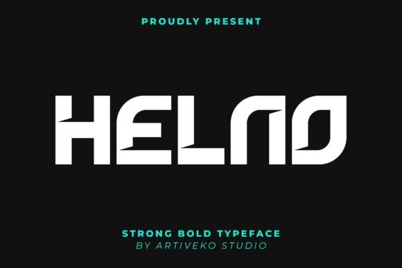 Helno: The Bold Sans Serif Font for Handmade Branding