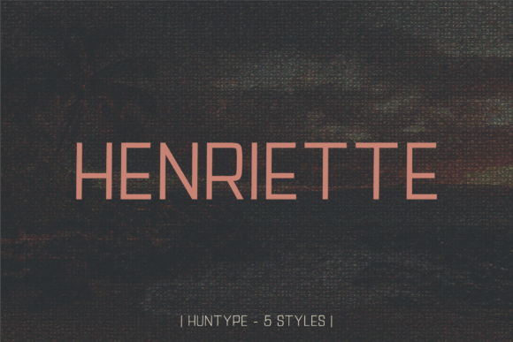 Henriette: A Modern Sans Serif Typeface for Digital Brands