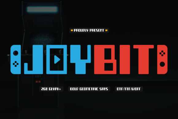 Joybit: The Bold Sans Serif Typeface for Memorable Brand Identity