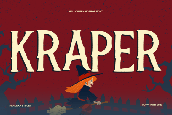 Kraper: The Spooky Serif Font for Bold Small Business Branding