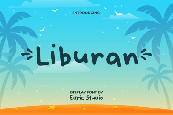 Liburan: The Brush Font That Transforms Digital Brand Experiences