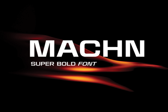 Machn: The Bold Sans Serif Typeface for High-Impact Editorial Design