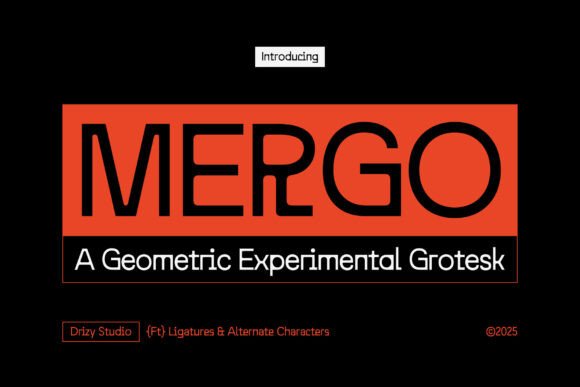 Mergo: The Geometric Slab Serif Transforming Modern Web Design