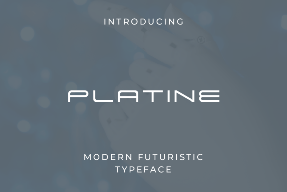 Platine: The Modern Sans Serif Typeface for Sleek Brand Identity