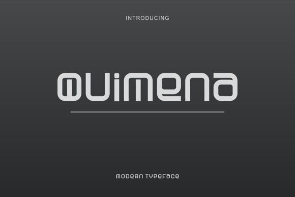 Quimena: A Bold Serif Typeface for Editorial Design