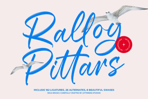 Ralloy Pittars: The Bold Script Font for Scroll-Stopping Campaigns