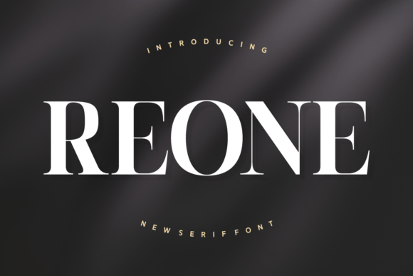 Reone: The Premium Serif Font That Elevates Small Business Branding