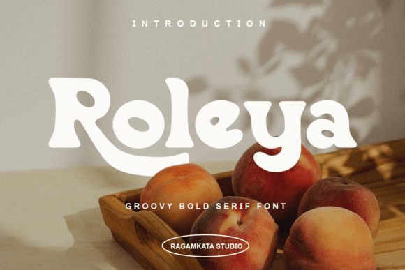Roleya Regular: The Bold Serif Font for Handmade Labels & Printables
