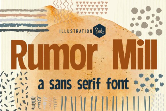 Rumor Mill: The Bold Sans Serif Font for Authentic Branding