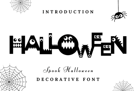 Spook Halloween: The Perfect Display Typeface for Festive Web Design