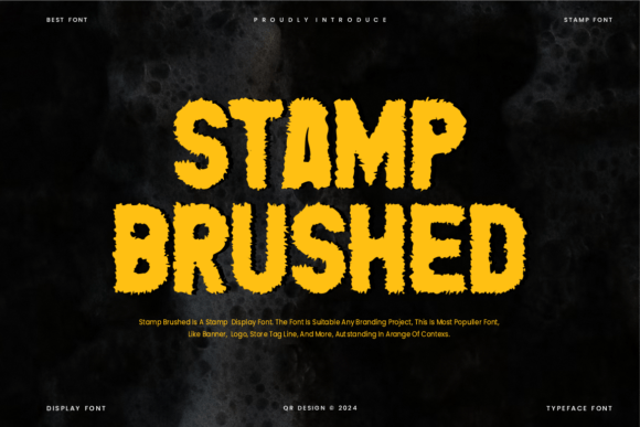Stamp Brushed: The Bold Typeface That Elevates Small Business Branding