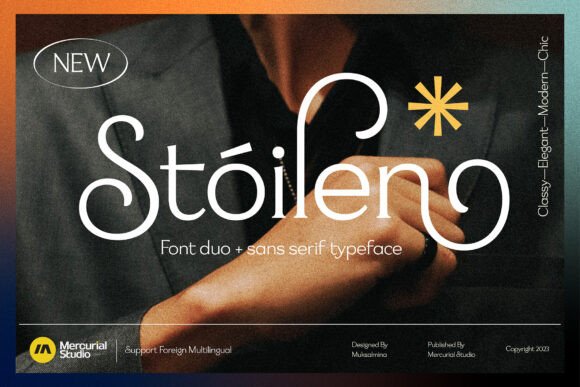 Stoilen: The Premium Serif Typeface for Modern Editorial Design