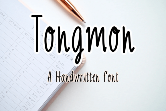 Tongmon: The Handwritten Font That Elevates Small Business Branding