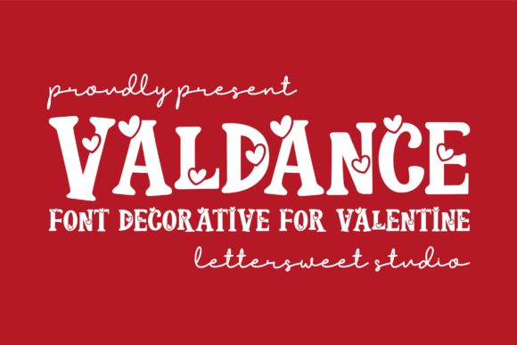 Valdance: The Perfect Decorative Font for Romantic Brand Identity